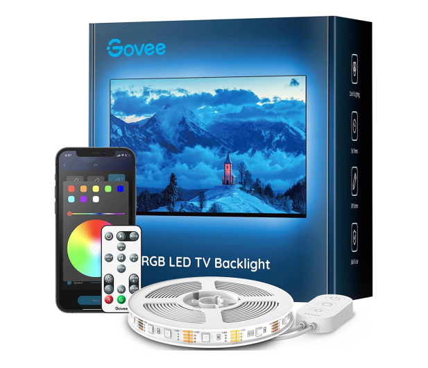 GOVEE Taśma LED H6179 TV backlight dla TV 46-60 cali Bluetooth RGB - 1060097 - zdjęcie